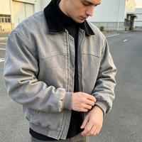 Blousons bomber coupe-vent pour hommes, en toile enduite, personnalisables