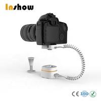 Soporte de Seguridad Antirrobo para Cámara INSHOW, Blanco, ABS, con Alarma, Sensor de Movimiento y Sonido, para Exhibición en Tiendas