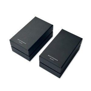 Hot Sale Small <b>Gift</b> <b>Box</b> Jewelry Watch Custom Packaging Paper Cardboard 2 Pieces Raphe <b>Box</b> Perfume <b>Box</b> - Product Image 5