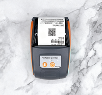 PT210 poche portable Android IOS sans encre Barocde Qr Code imprimante thermique câble imprimante d'étiquettes
