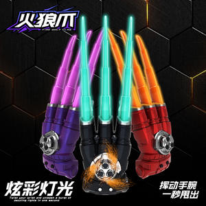 Nuevo Juguete Retráctil Firewolf Claw con Chispas Giratorias, Luz Colorida, Juguete de Batalla, Juguetes Luminosos Seguros para Niños, Regalos de Cumpleaños para Niño - Product Image 3