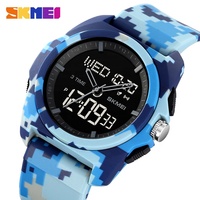 SKMEI 2199 Wasserdichte Multifunktions-Chronograph Armbanduhren Uhr Sport Mehrere Zeitzonen Großhandel Digitaluhr