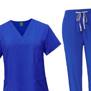 Set di Scrub da donna lavabile in lavatrice per abbigliamento da lavoro da infermiera per uso salone di bellezza - Product Image 6