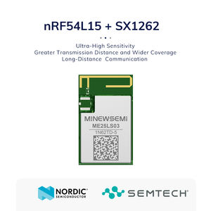 ME25LS03 nRF54L15 SX1262โมดูลลลลอร่าระยะไกล USB UART txco lorawan <span class=keywords><strong>BLE</strong></span> 6.0 Dual Core โมดูลไร้สาย868/915 MHz - Product Image 2