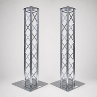 Sistema de Columnas Totem de Aluminio 6061-T6 para Ferias Comerciales y Escenarios de TV