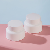 Pot en plastique de 30 ml pour crème corporelle, beurre corporel, gommage, cosmétiques, emballage avec bouchon à vis