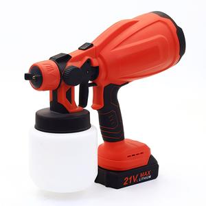 Pistolet de pulvérisation sans air à batterie lithium 21V transfrontalier, pulvérisateur de peinture rechargeable, machine de pulvérisation de peinture sans fil DIY - Product Image 4