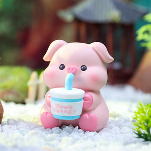 Figurine Décorative en Résine pour Voiture ou Bureau, Motif Animal Mignon, Cadeau d'Anniversaire - Product Image 4