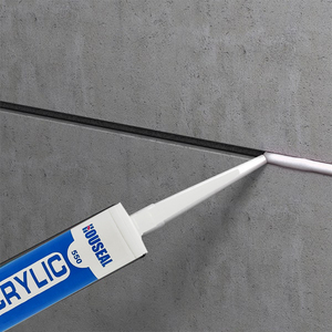 HOUSEAL 550 <strong>Acoustic</strong> White Caulking Paintable Water Based Acrylic One Component Silicone <strong>Sealant</strong> 300ML for Construction Use - Product Image 5