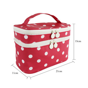 Fashion Waterproof Custom Logo Ladies PU Leather Toiletry <b>Bag</b> Pink Wash <b>Bag</b> Pouch Travel Makeup Beauty Cosmetic <b>Bag</b> - Product Image 6