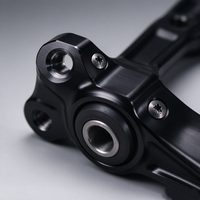 Support moteur arrière en aluminium 6061 usiné CNC sur mesure, support de montage moteur, pièce automobile de performance pour la course