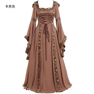 文艺复兴时期女性中世纪服装服装博览会服装中世纪女王服装