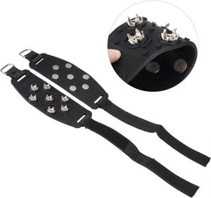 Crampons à pointes antidérapants en silicone à 7 points, idéaux pour la marche, la randonnée, le jogging et l'alpinisme sur glace et neige – Offre Spéciale - Product Image 4