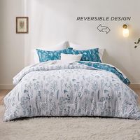 Ensembles de literie confortables et lavables en flanelle de haute qualité à prix usine Ensemble de literie de luxe 3 pièces à fleurs douces