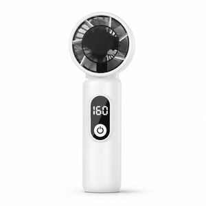 Ventilador de Mano con Batería, Ventilador Personal de Clase A para Automóvil y Autocaravana, Motor sin Escobillas, Bajo Nivel de Ruido, 4-6 <span class=keywords><strong>Horas</strong></span> de Autonomía - Product Image 6