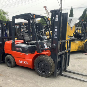 Hot Selling Used Heli CPCD30/CPCD20/CPCD40 Mini Diesel Forklift <b>Truck</b> 3 Ton Engine High Quality <b>for</b> <b>Sale</b> Shanghai - Product Image 1