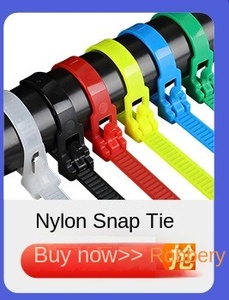 Attaches de pince de fil de type R en plastique nylon de qualité pinces de serrage de fil de montage à vis pour équipement de distribution d'énergie - Product Image 5