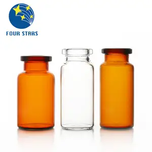 Factory Direct Supply Wholesale 10ml Clear Glass Injection Tubular Vials