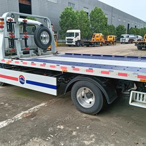 Precio de Fábrica, Camión de Remolque de Plataforma Plana Foton 4x2 Diésel, Capacidad de 7 Toneladas, 140HP, Camiones de Remolque y Grúas con Bajas Emisiones en Venta - Product Image 5