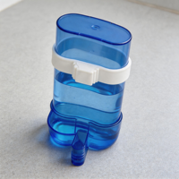 Distributeur d'eau automatique pour oiseaux, mangeoire suspendue transparente pour petits perroquets, canaris, calopsites, pigeons, accessoires pour cage à animaux