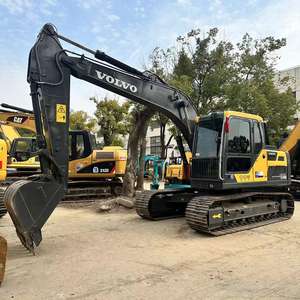 รถขุดวอลโว่ EC140DL มือสอง สภาพดี ชั่วโมงการทำงานต่ำ อะไหล่หลัก ได้แก่ มอเตอร์ เครื่องยนต์ ปั๊มไฮดรอลิก เครื่องจักรงานดิน - Product Image 1