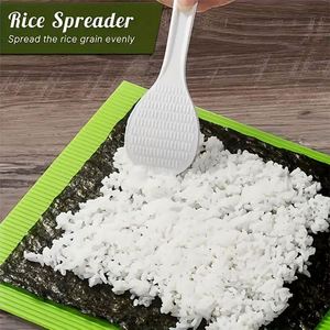 Bambú Japonés <span class=keywords><strong>Sushi</strong></span> Rolling Tool Silicona <span class=keywords><strong>Sushi</strong></span> Roll Mold <span class=keywords><strong>Sushi</strong></span> Seaweed Rice Roll - Product Image 3