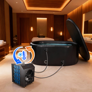 Refroidisseur d'eau portable puissant à refroidissement rapide et réfrigérant écologique adapté aux salles de sport, refroidisseur d'eau professionnel 1HP - Product Image 3