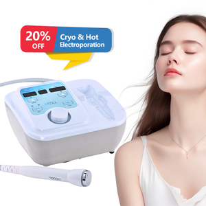 เครื่องนวดหน้าแบบอิเล็กโทรโพเรชั่นร้อน-เย็น สำหรับทำ Cryo Therapy แบบไม่ใช้เข็ม  บำรุงผิว ลดเลือนริ้วรอย อุปกรณ์สำหรับร้านเสริมสวย - Product Image 4