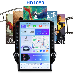 Henmall 14,5 pulgadas 2 Din coche estéreo pantalla Vertical coche REPRODUCTOR DE DVD <span class=keywords><strong>Android</strong></span> para Dodge Ram camiones 2013-2017 modelo automático - Product Image 4