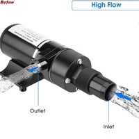 Pompes à eau usée à amorçage automatique à déclenchement rapide DC 12V/24V les plus vendues pour les toilettes à eau usée, les eaux usées, les camping-cars, les bateaux marins