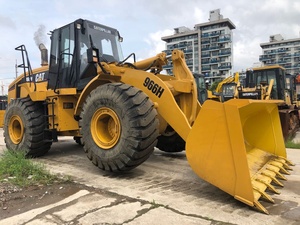 Chargeuse sur pneus CAT 966H d'occasion de haute qualité, 23 tonnes, chargeuses d'occasion CAT 966C 966H 966G 966F en stock à vendre à Shanghai - Product Image 6