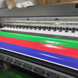 Consegna rapida 8oz 10oz striscione flessibile stampabile lucido 3.2*50m rotolo bianco indietro per le elezioni politiche - Product Image 3