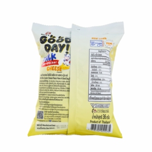 ขนมข้าวพองรสชีสและนมสูตรคลาสสิก บิสกิตอบกรอบ แคลอรีต่ำ ไม่มีส่วนผสมของ GMO ขนมขบเคี้ยวจากนม - Product Image 6