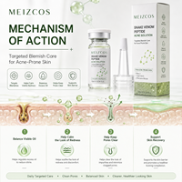 Sérum Ampoule Visage Anti-Âge et Équilibrant à Base de Peptides de Venin de Serpent 10ml, Soin Doux pour la Peau, Ciblé OEM/ODM