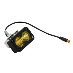 Baja Style <b>Light</b> Ebike Headlight 3-Pin Julet Waterproof Connector 12V-60V Wide for Ridstar Q20 electric <b>bicycle</b> E-BIKE Parts - Product Image 5