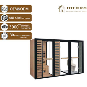 <span class=keywords><strong>Sauna</strong></span> infrarouge lointain de luxe, <span class=keywords><strong>hammam</strong></span>, <span class=keywords><strong>cabine</strong></span> de spa intérieure, salle de bain à vapeur, <span class=keywords><strong>sauna</strong></span> sec en bois, toilettes et <span class=keywords><strong>douche</strong></span> mobiles - Product Image 1