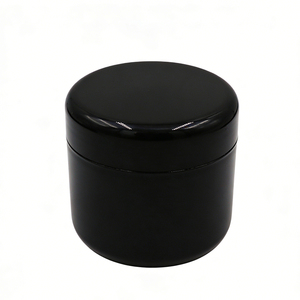 Contenitore di Lusso a Doppia Parete per Scrub Corpo 30g 50g, Vasetto Cosmetico di Alta Qualità per <span class=keywords><strong>Crema</strong></span> <span class=keywords><strong>Viso</strong></span> e Contorno Occhi con Coperchio Nero - Product Image 5