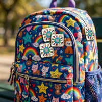 Pins à revers en époxy imprimés sur mesure avec formes préfabriquées pour événements de marque, uniformes et cadeaux promotionnels