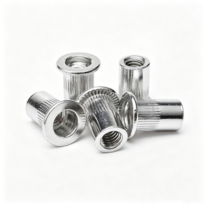 Usine de quincaillerie du Vietnam : Rivets aveugles plats en acier inoxydable 304 pour la production automatisée d'accessoires de mobilier - Product Image 1