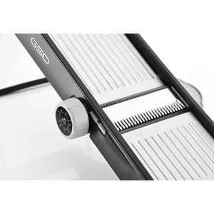 GSD Profi Mandoline aus Edelstahl mit schwarzem Rahmen - Product Image 3