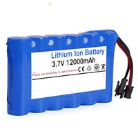 Paket Baterai Lithium 3.7V 12000mAh untuk Peralatan Listrik