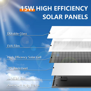 Extractor de baño solar de 15W, ventilador de escape industrial de 5 pulgadas y 12V CC para refrigeración de fábrica y almacén, soporte ODM personalizado - Product Image 4