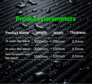 VÉLO <span class=keywords><strong>DE</strong></span> <span class=keywords><strong>ROUTE</strong></span> <span class=keywords><strong>DE</strong></span> MONTAGNE SILICIUM SOFT TPH CLAIR MOTIF 3D CARBONE PROTECTEUR <span class=keywords><strong>DE</strong></span> VÉLO 0.5MM D'ÉPAISSEUR ANTI RAYURE - Product Image 6