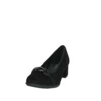 Cinzia Soft Escarpins Mary Jane pour femme, à enfiler, confortables, en daim, noirs, hauteur du talon 40 37 36