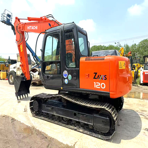 Excavadora hidráulica de 12 toneladas, excavadora de orugas Hitachi ZX120 usada a la venta, excavadora Hitachi ZX50U ZX60 ZX70 ZX130 - Product Image 6