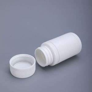 Trẻ Em Bằng Chứng Rỗng <span class=keywords><strong>Container</strong></span> Y Tế Sức Khỏe Dược Phẩm Trắng Vòng Chai Nhựa Thuốc Viên Nang - Product Image 4