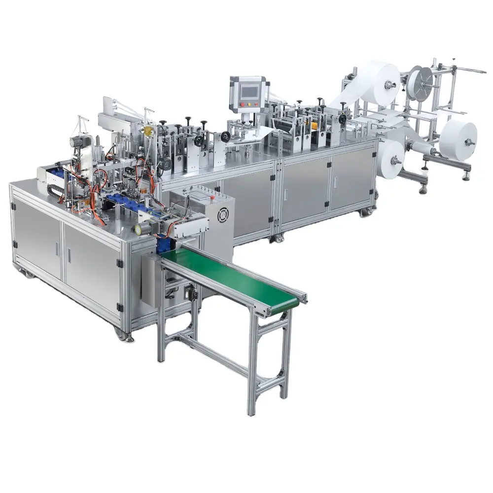 N95 KN95 FFP2 FFP3 KF94 disposable non woven medical face mask Manufacture making machine