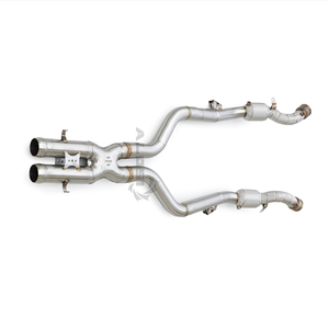 Tubo de Escape de Alto Flujo con Aislamiento Térmico para Benz S600 5.5T W220 (2003-2005), Acero Inoxidable - Product Image 3