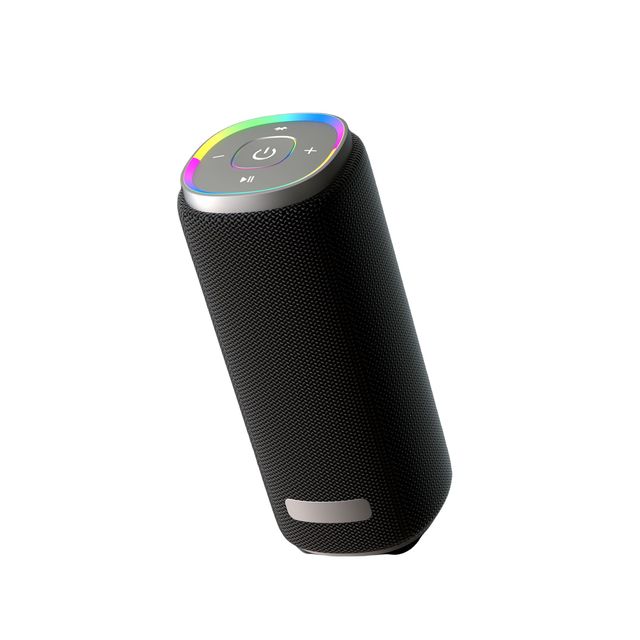 Custom Colorful Touch Control Bluetooth Speaker Portable Outdoor Waterproof Heavy Bass Stereo RGB Ambient bluetooth Speaker