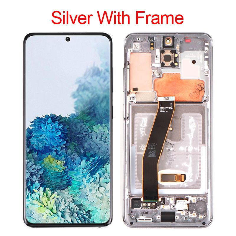 S20 4G Orginal Silver With Frame